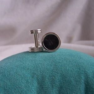 Tiffany & Co. Paloma Picasso “Carbon” Cuff Links